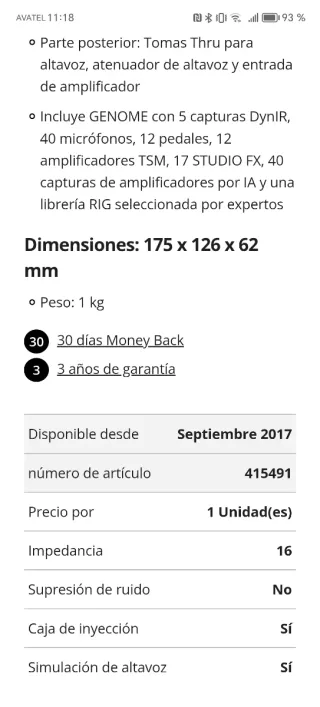 Two notes Torpedo Captor 16.Caja de carga reactiv