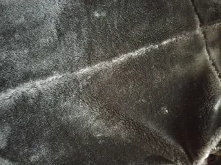 Pelliza marrón con forro de pelo