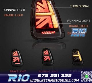 PILOTOS LED MINI COOPER R56 R57 07-13 ROJO