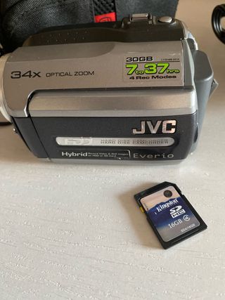 Videocámara JVC Everio 34x Zoom