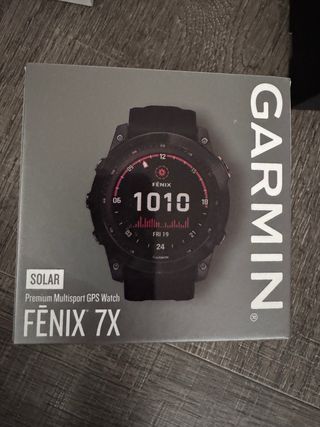 Garmin Fenix 7X Solar 51mm Negro/Plata