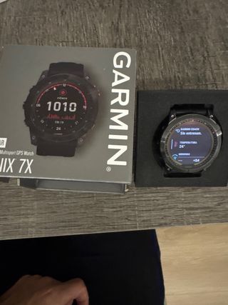 Garmin Fenix 7X Solar 51mm Negro/Plata