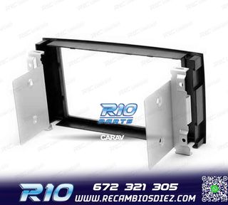 MARCO NEGRO RADIO 2-DIN PARA VOLKSWAGEN VW TOUAREG 02-10 T5