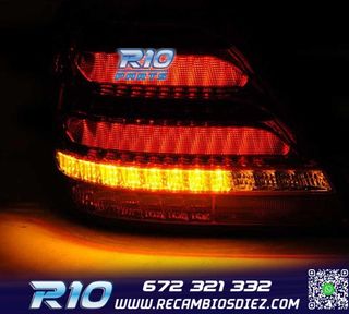 PILOTOS MERCEDES CLASE C W203 SEDAN 00-04 LED DINÁMICOS AHU