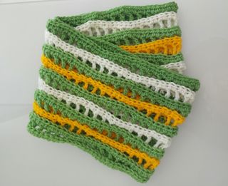 Bufanda/cuello nueva crochet infinita