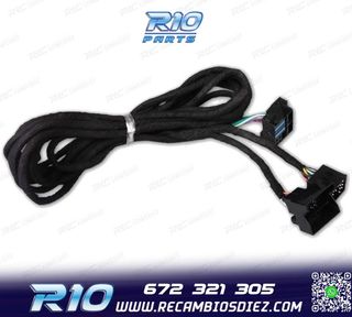 CABLE DE 6 METROS ISO COCHES BMW CON CONEXIÓN EN EL MALETER
