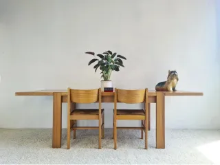 Mesa extensible Mobilier Monopoly. Francia, 70s.