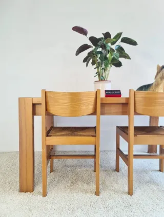 Mesa extensible Mobilier Monopoly. Francia, 70s.