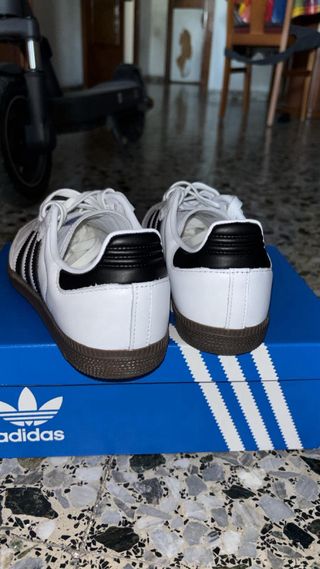 Adidas Samba OG Blancas y Negras