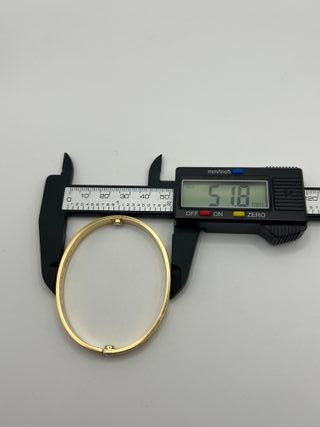 Pulsera Cartier Oro 18k Peso: 30.48 gr.