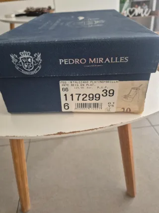 Pedro Miralles Zapato Salón Morado/Rojo