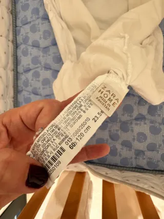 Cuna de madera para bebé