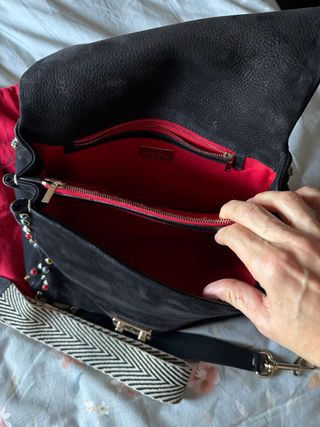 Bolso CH Negro Tachuelas Multicolor