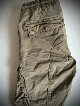 Jeans Cargo Skinny Caqui LBO