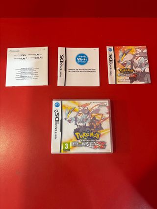 Pokémon Edición Blanca 2 DS con Manuales y Caja