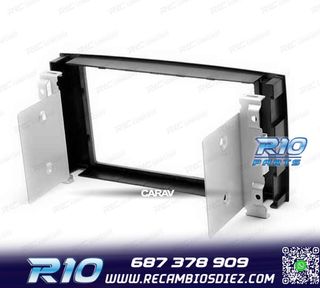MARCO NEGRO RADIO 2-DIN PARA VOLKSWAGEN VW TOUAREG 02-10 T5