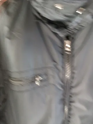 Cazadora negra hombre Talla XL