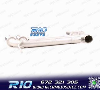 ESCAPE CON COLAS BMW F30 F31 LOOK M DOBLE