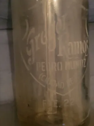 Sifón antiguo Gregorio Ramos Ciudad Real