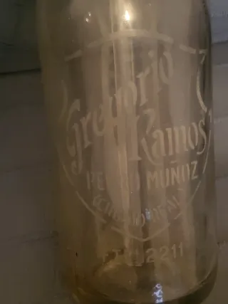 Sifón antiguo Gregorio Ramos Ciudad Real