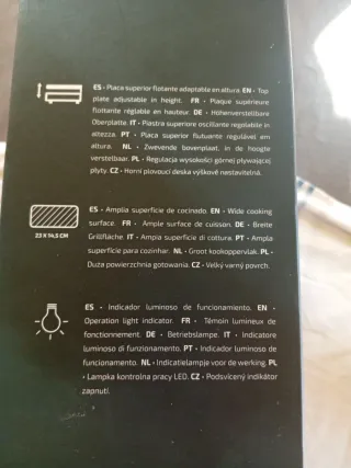 Cecotec Rock'nGrill 1000W Plancha