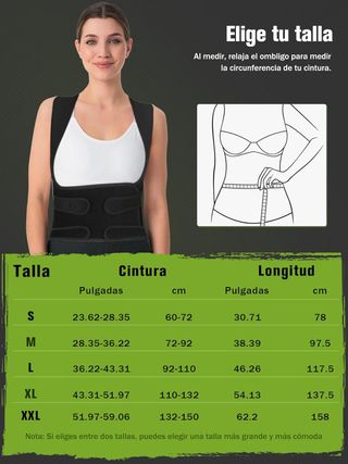 Corrector Postura Espalda para Hombre Mujer: Espal