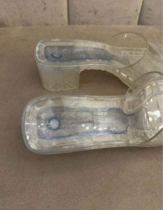 Sandalias Gucci Tacón Transparente