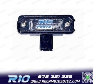 LUZ DE MATRÍCULA VOLKSWAGEN VW GOLF IV 97-03