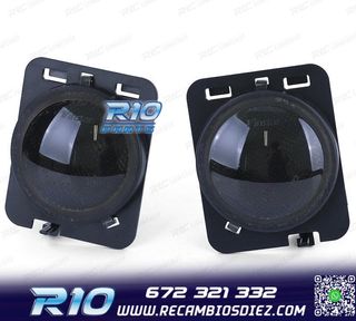 INTERMITENTES LATERALES JEEP WRANGLER JK 07-17 LED NEGRO
