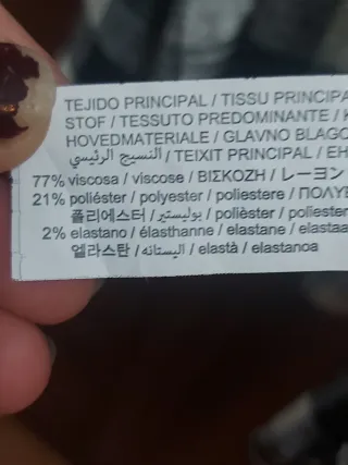 Vestido de cuadros manga larga