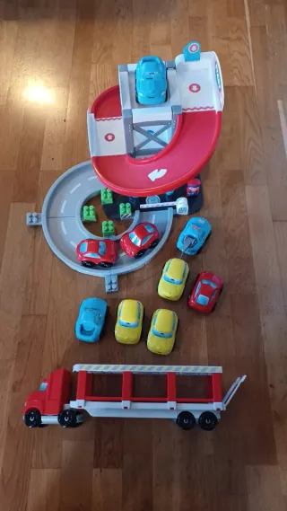 Juguete Garaje Coches y Camión