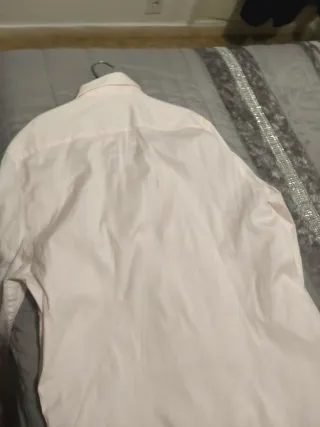 Camisa Zara Rosa Hombre