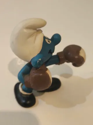 Pitufo boxeador. Año 1980