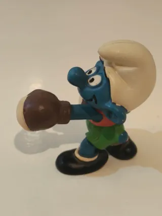 Pitufo boxeador. Año 1980