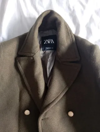 Abrigo Zara doble botonadura talla M sin defectos