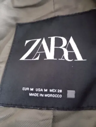 Abrigo Zara doble botonadura talla M sin defectos
