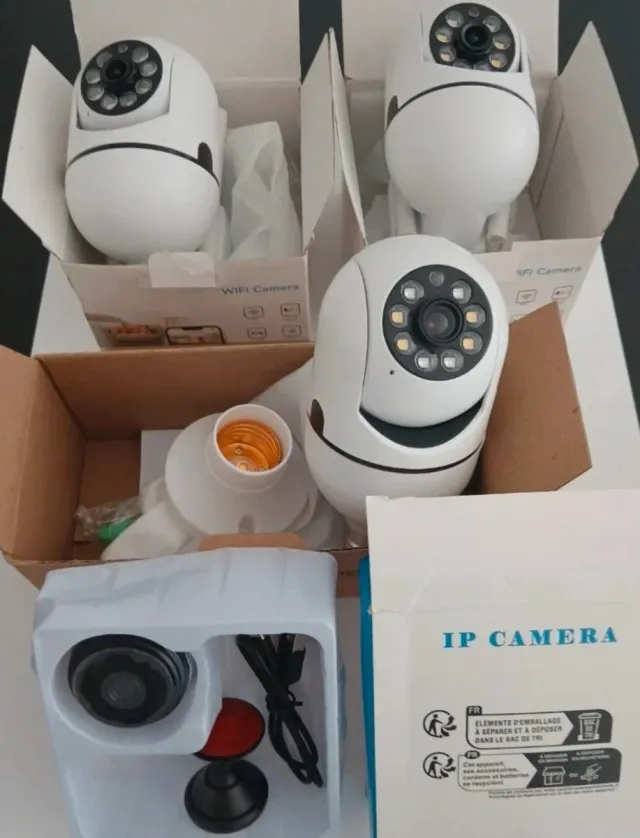 4 Cámaras IP WiFi
