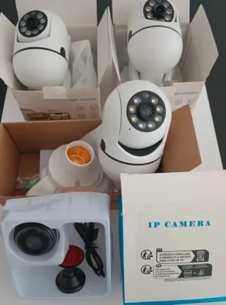 4 Cámaras IP WiFi