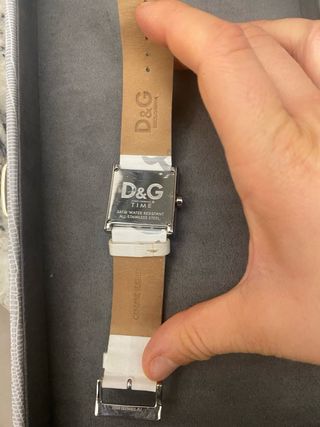 Reloj Dolce & Gabbana Blanco y Plateado