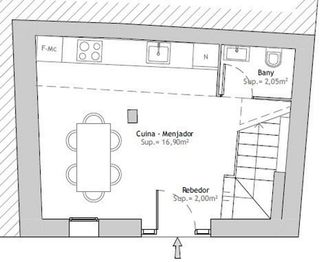 Casa adosada en venta en Centre en Badalona