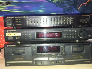 Pioneer Equipo de Sonido Negro