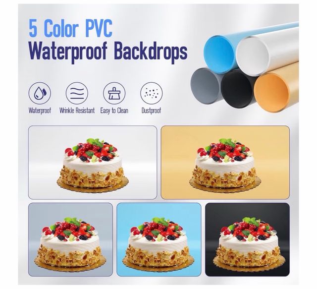 Fotobox 60x60cm LED Dimmable Studio Set