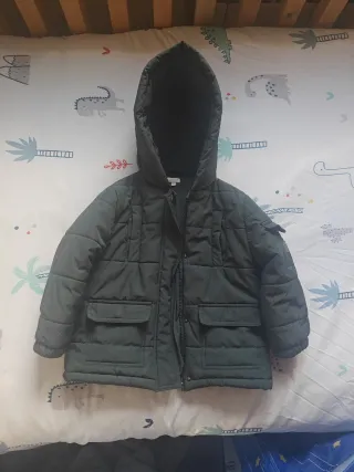 Abrigo Gocco verde talla 3-4