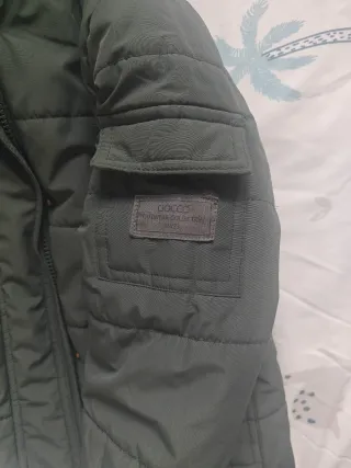 Abrigo Gocco verde talla 3-4