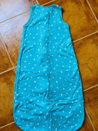 Saco dormir bebé algodón orgánico 18-36m