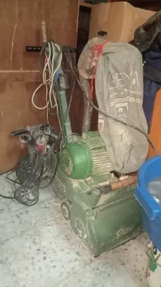 Lijadora industrial parquet madera