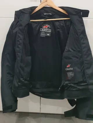 Chaqueta moto Alpinestars Negra