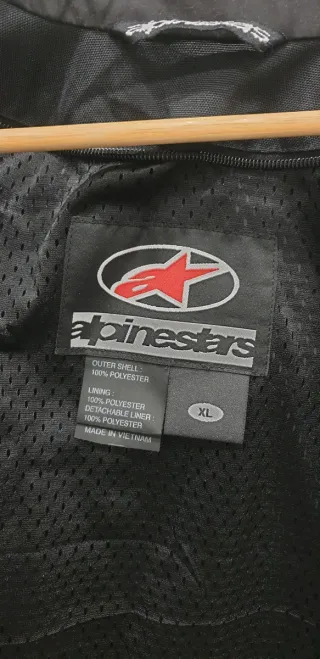 Chaqueta moto Alpinestars Negra