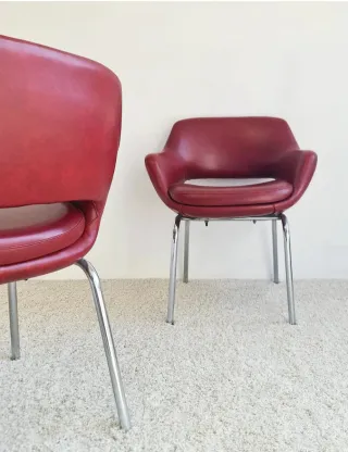 Pareja de butacas estilo KILTA de Olli Mannermaa.