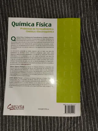 Química física : problemas de termodinámica, ci...